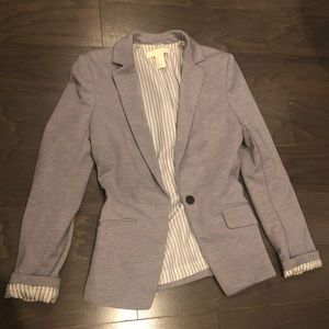 Light gray blazer